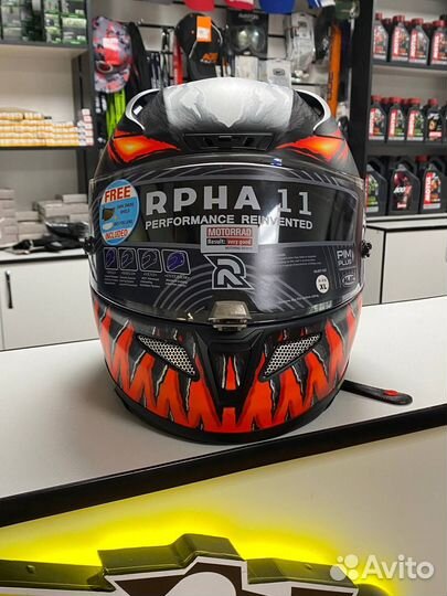 Шлем спортивный HJC rpha 11 Anti Venom