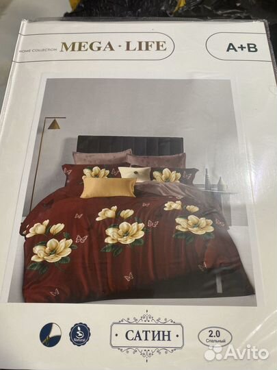 Белье постельное 2 с евро простынью