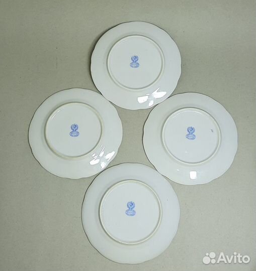 Тарелки антикварные Дулево СССР ранние советы