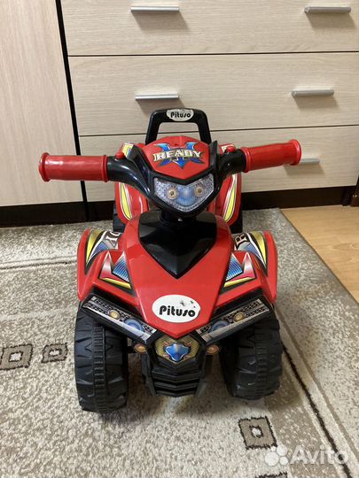 Детский квадроцикл, толокар