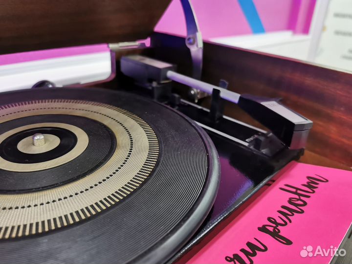 Винтажный проигрыватель Мелодия 101 стерео