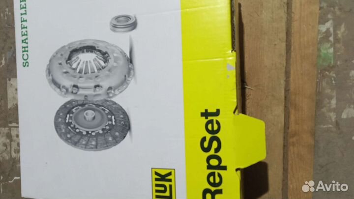 Корзина и диск сцепления на двухмасс. маховик