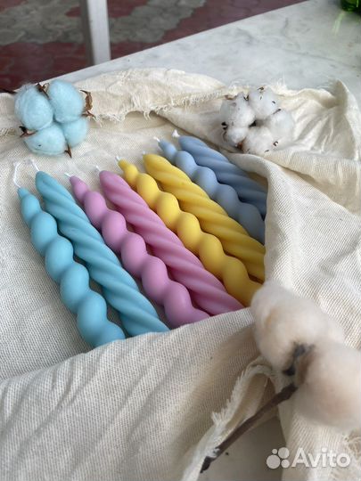 Свечи из соевого воска