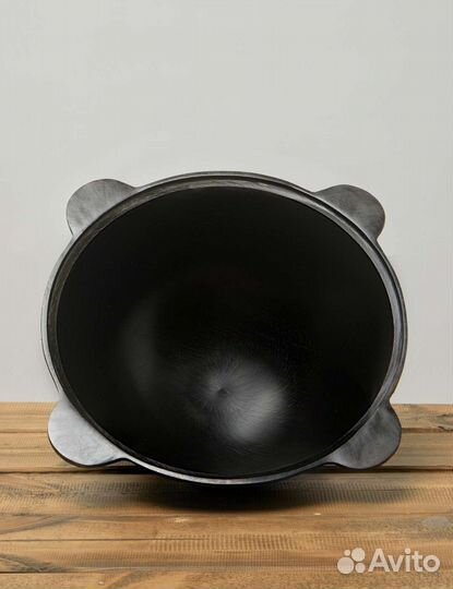 Печь с трубой + казан 10л чугунный