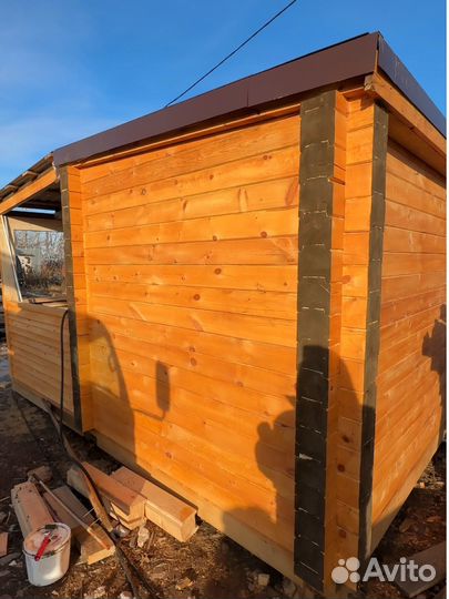 Готовая баня из бруса с доставкой под ключ
