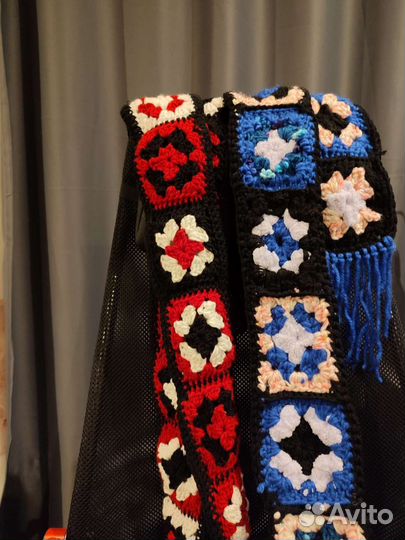 Вязанный шарф ручная работа