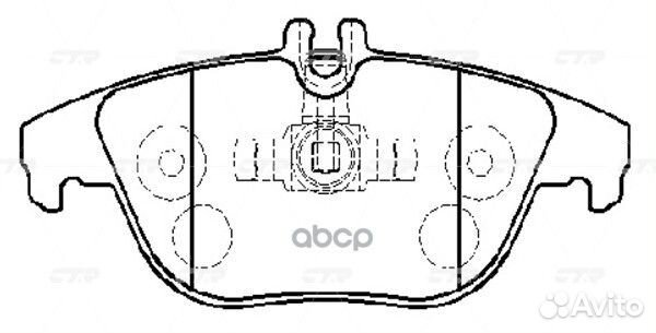 GK0084 колодки дисковые задние MB W204 1.8-3.5
