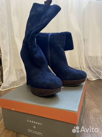 Ботильоны женские 38 размер натуральная замша