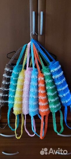 Мочалка ручной работы