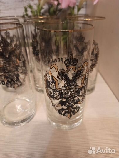 Стеклянные стаканы
