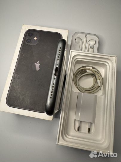 iPhone 11 64gb (Sim, Достойный, Полный комплект)