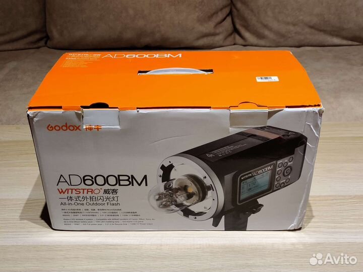 Аккумуляторная вспышка Godox AD600 BM