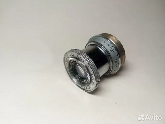 Объектив Индустар-22 1:3,5 F50мм П (Зоркий-С)