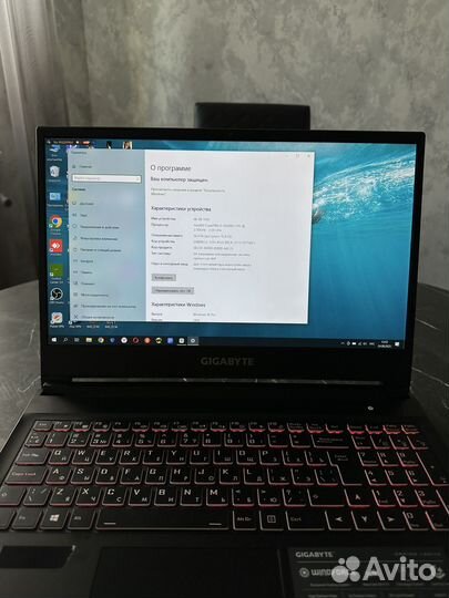 Ноутбук gigabyte g5