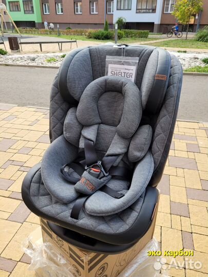 Новое детское поворотное автокресло Isofix 0-36 кг
