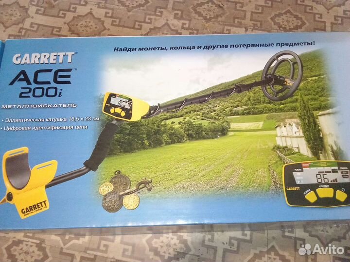Металлоискатель garrett ace 200i