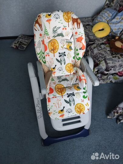 Стульчик для кормления chicco polly 2