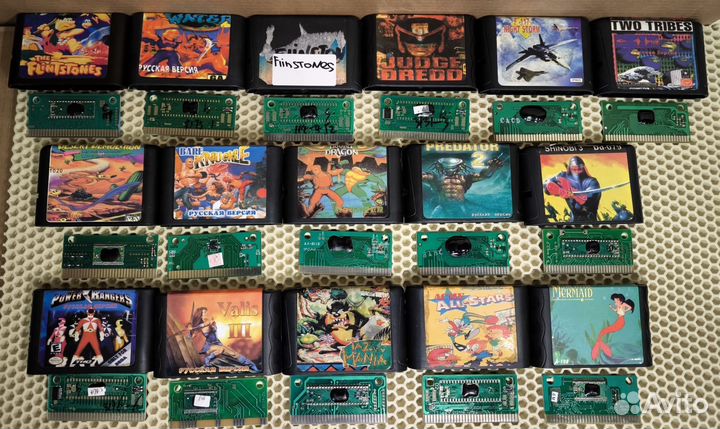 Картриджи для приставки Sega-Сега
