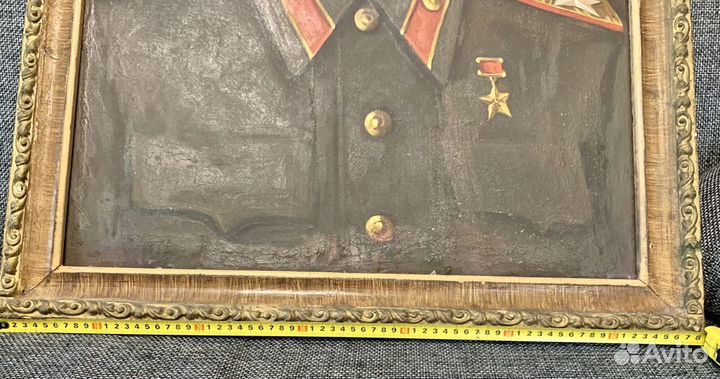 Портрет Сталина (холст, масло), 1940-е годы