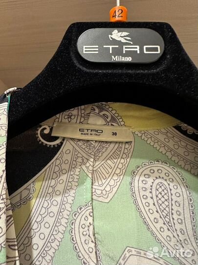 Блузка etro оригинал шелк