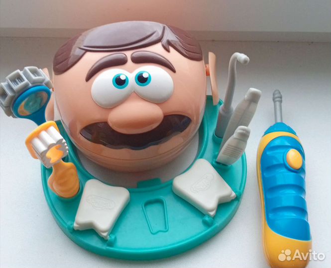 Play doh мистер зубастик без пластилина