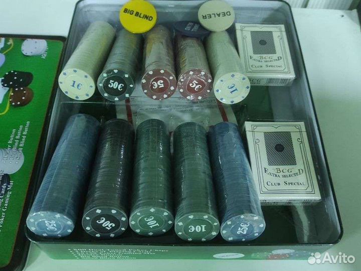 Набор для покера 500 фишек