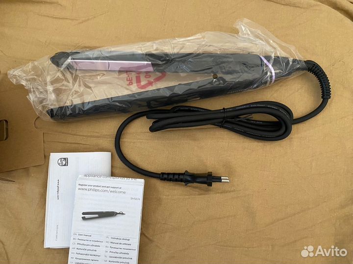 Выпрямитель для волос philips новый