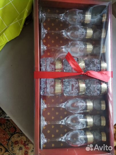 Бокалы фужеры рюмки