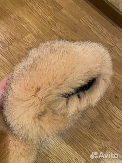 Натуральный меховой воротник