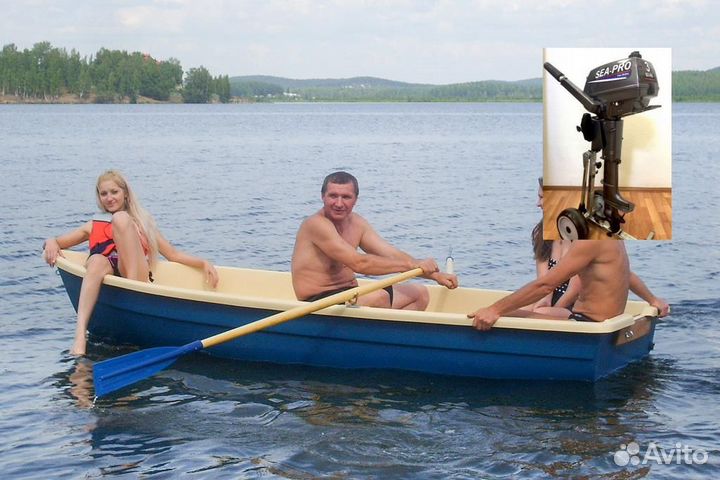 Лодка с мотором Виза Тортилла - 4 Sea - Pro T 3S
