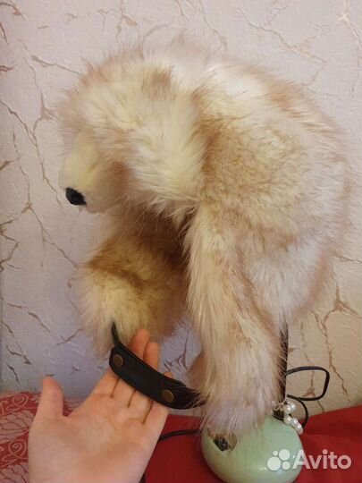 Крутая шапка ушанка Медведь