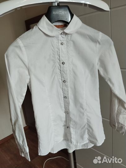 Блузка школьная 128, 134, 140