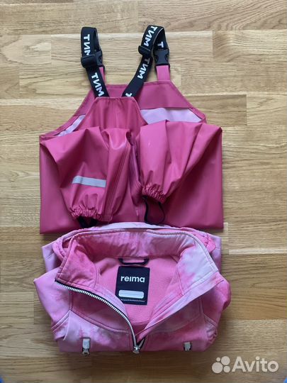 Одежда на осень, куртка Reima, полукомбинезон Тим
