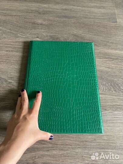Скетч-бук блокнот в папке футляре