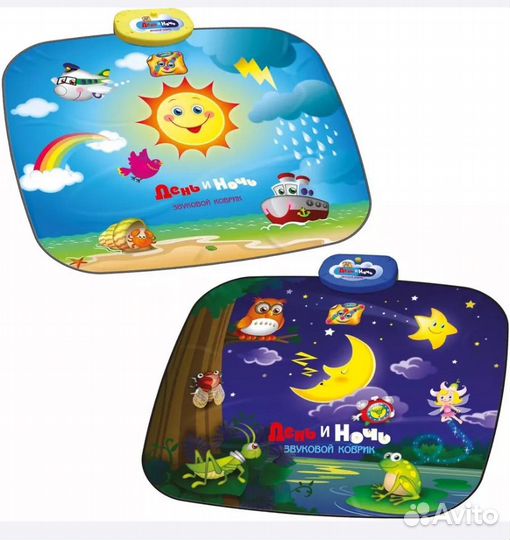 Развивающий звуковой коврик