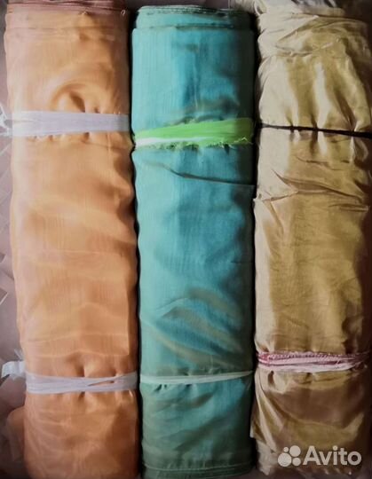 Тюль Органза однотонная