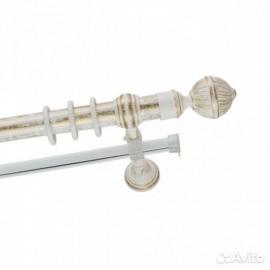 Карнизы для штор двухрядный, 3 метра