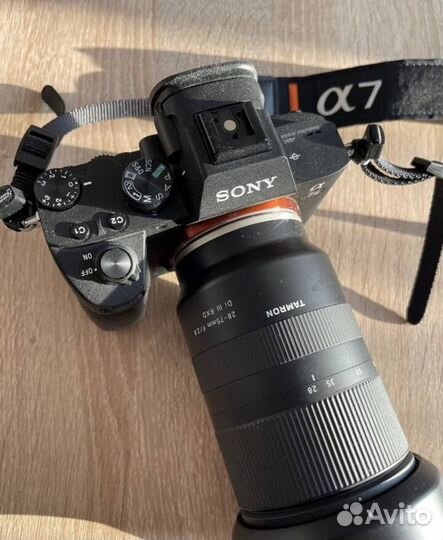 Фотоаппарат sony a7 iii m3 tamron 28-75 8000кадров