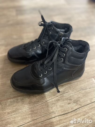 Полуботинки зимние детские на мальчика