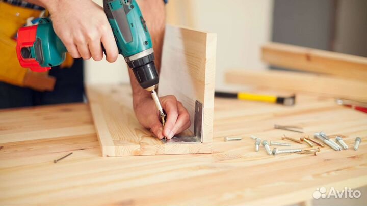 Сборка и разборка мебели(шкафы, кровати, столы)