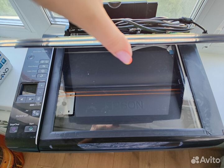 Цветной принтер epson tx210