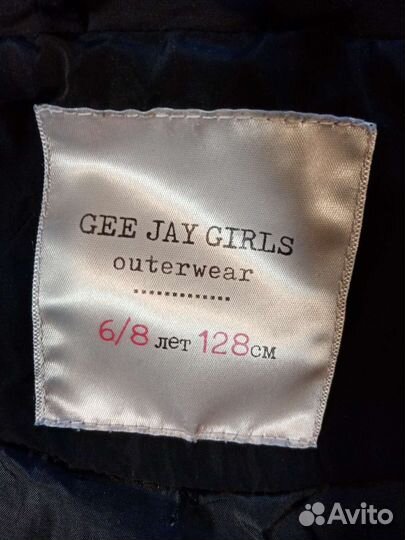 Пальто дев. утеплённое(демисезон) 6-8лет р.122-128