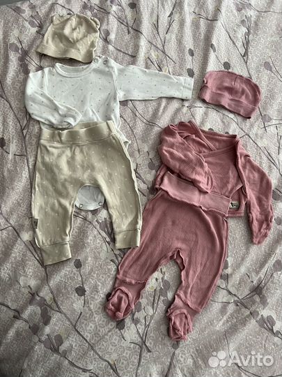 Детские вещи пакетом на девочку 56