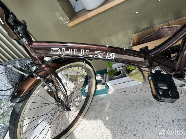 Велосипед shulz krabi + корзина