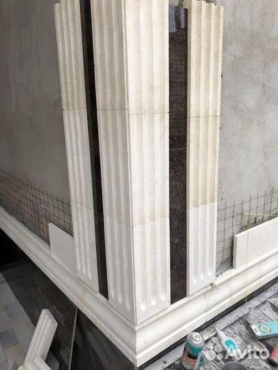 Облицовка дагестанским камнем