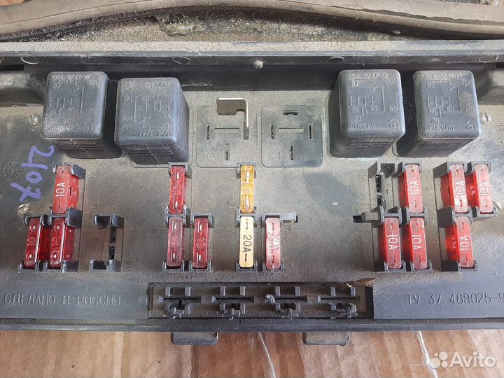 Блок предохранителей Ваз классика 2107, 2105, 2104