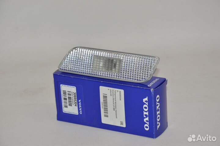 Габаритный фонарь левый белый volvo, арт.30695304