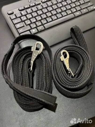 Поводок для собак прорезиненный