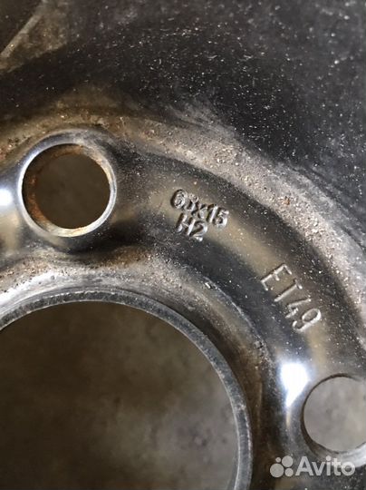 Штампованные диски R15 Opel Astra G