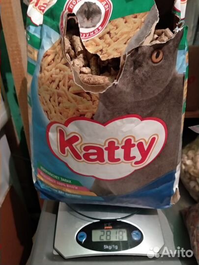 Наполнитель древесный Katty